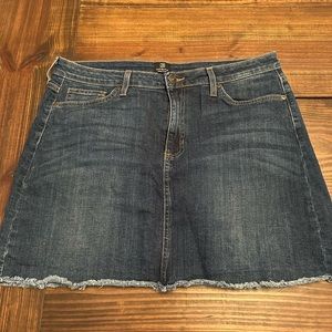 Just Black jean skirt XL